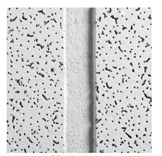 ARMSTRONG Ceiling Tile: 2758C, 24 in x 48 in, Angled Tegular, 15/16 in Grid Size, 0.55 NRC, 8 PK